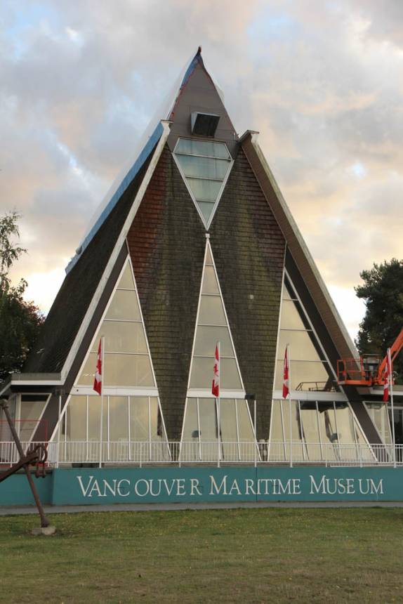 Museu Marítimo de Vancouver, no Canadá (foto da expedição 4x1 - Retratos da América)
